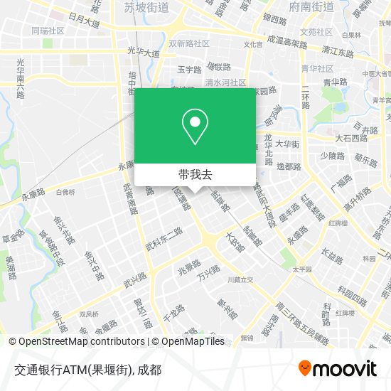 交通银行ATM(果堰街)地图
