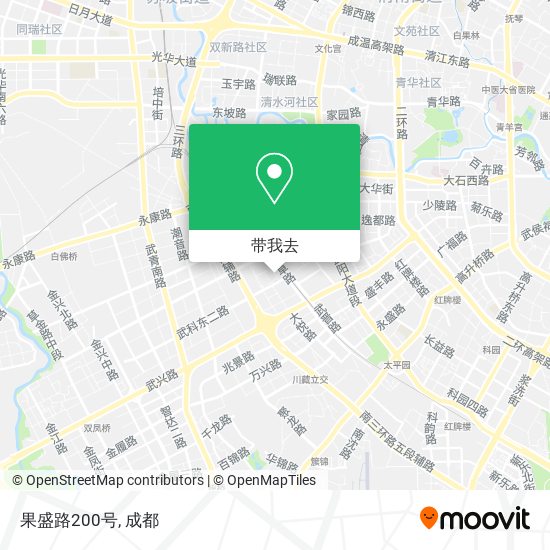 果盛路200号地图