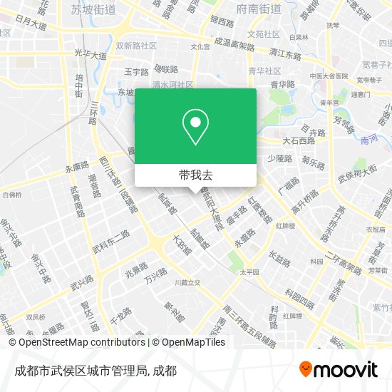 成都市武侯区城市管理局地图