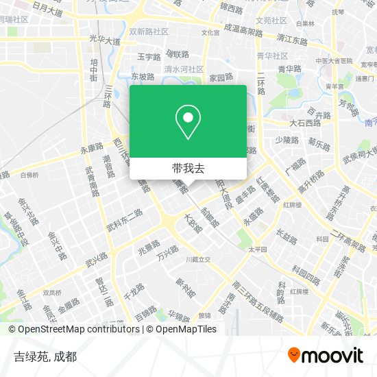 吉绿苑地图