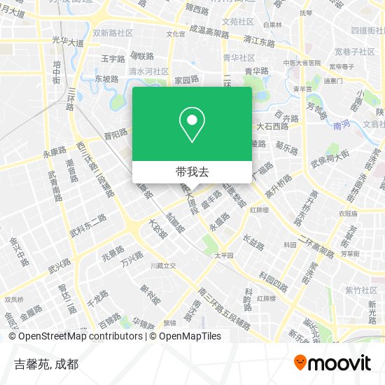 吉馨苑地图