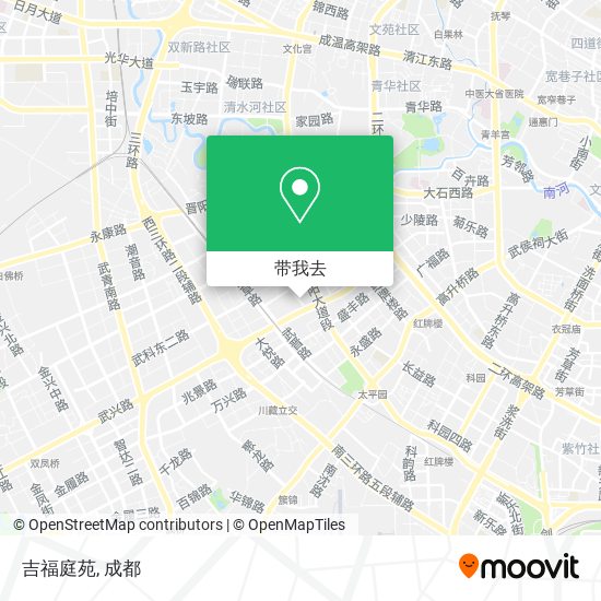 吉福庭苑地图