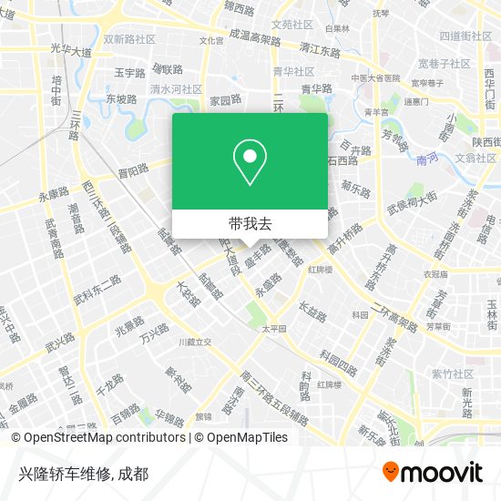 兴隆轿车维修地图