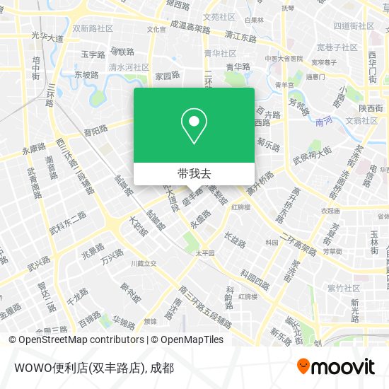 WOWO便利店(双丰路店)地图