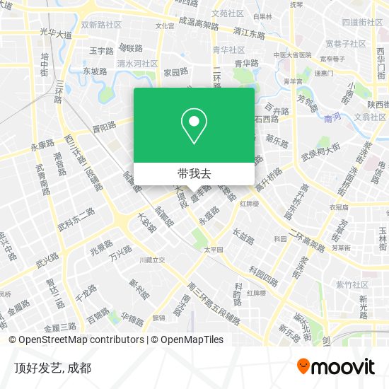 顶好发艺地图