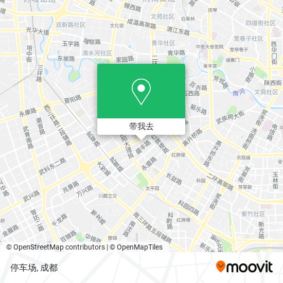 停车场地图
