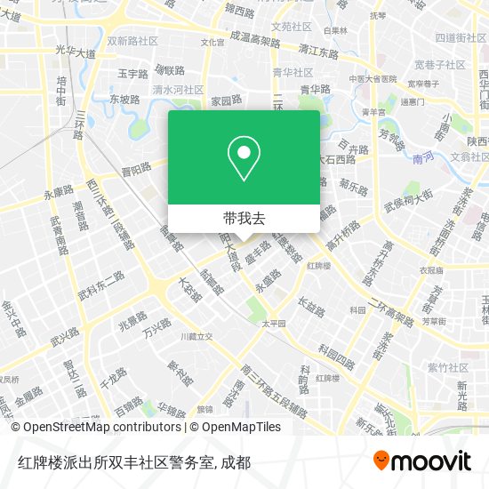 红牌楼派出所双丰社区警务室地图