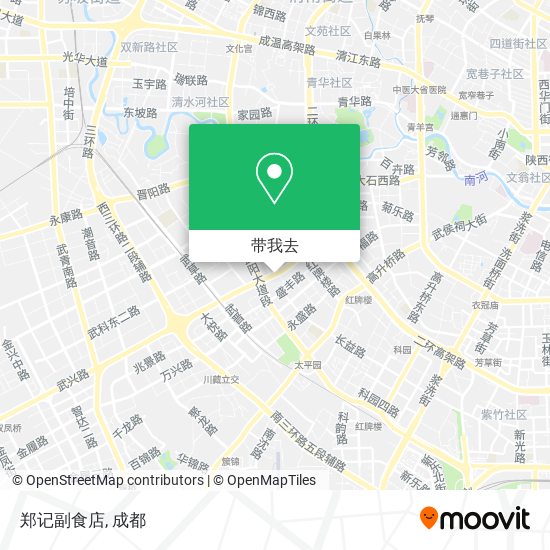 郑记副食店地图