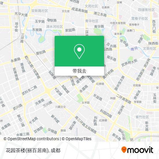 花园茶楼(丽百居南)地图