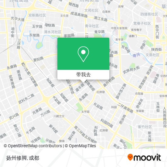 扬州修脚地图