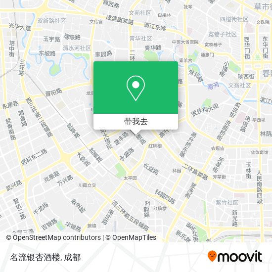 名流银杏酒楼地图