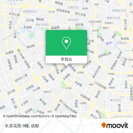 长居花苑-3幢地图