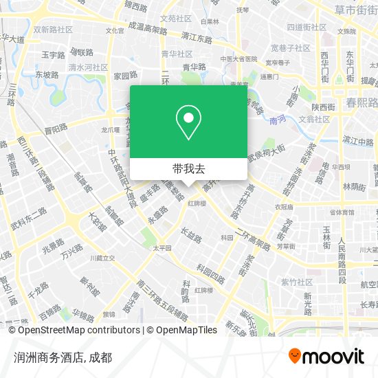 润洲商务酒店地图