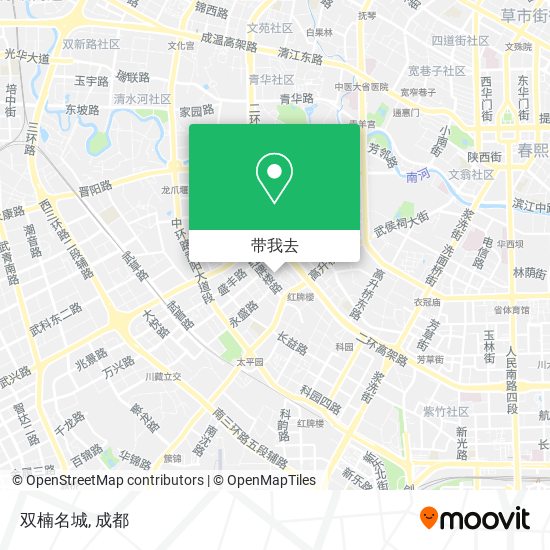 双楠名城地图