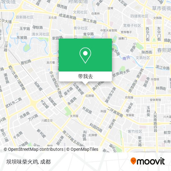 坝坝味柴火鸡地图