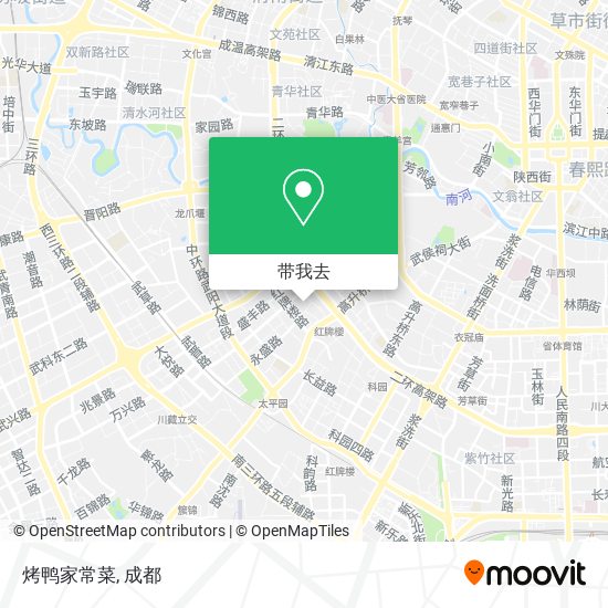 烤鸭家常菜地图