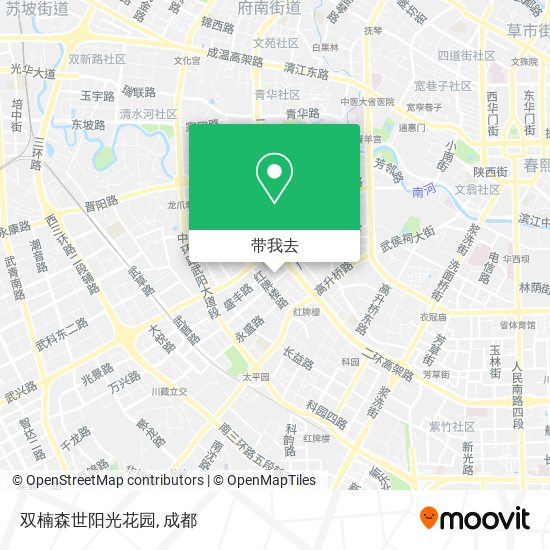 双楠森世阳光花园地图