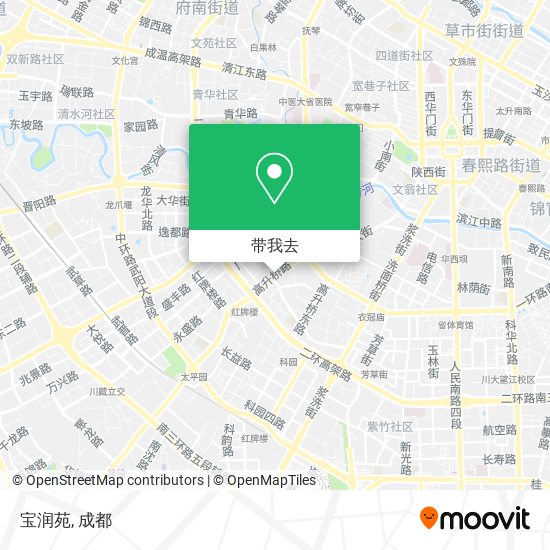 宝润苑地图