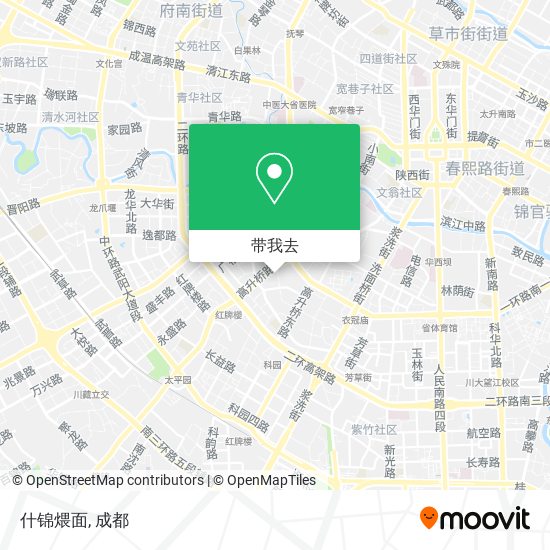 什锦煨面地图