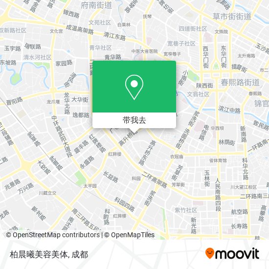 柏晨曦美容美体地图