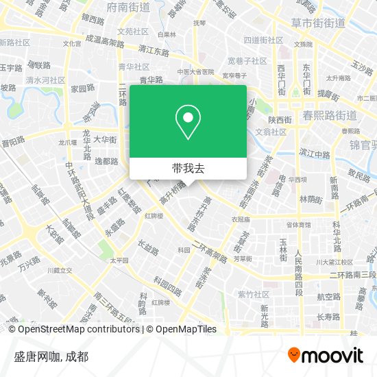盛唐网咖地图