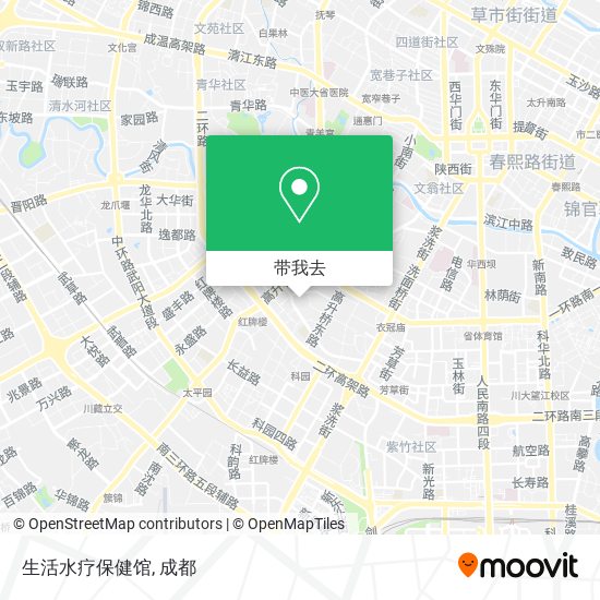 生活水疗保健馆地图