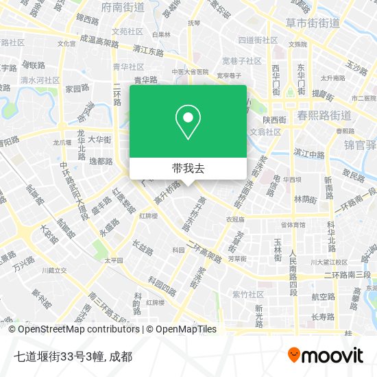 七道堰街33号3幢地图