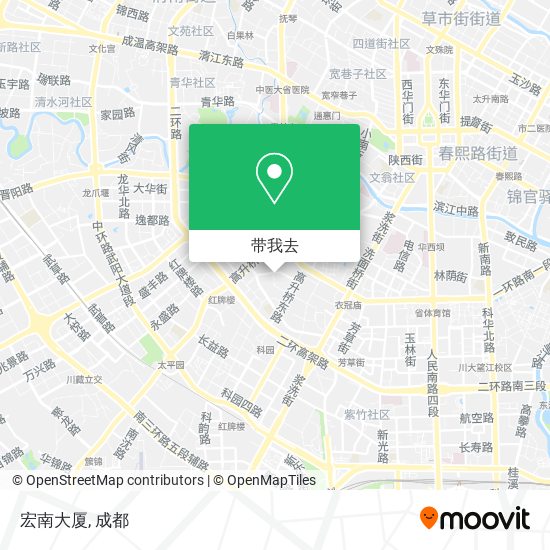 宏南大厦地图