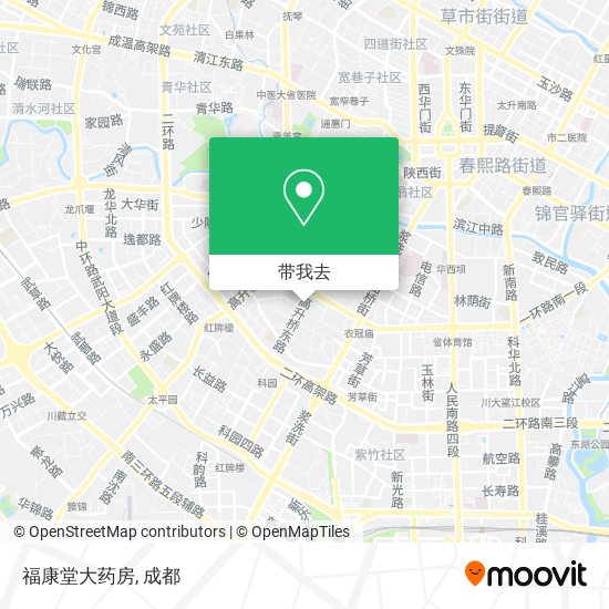 福康堂大药房地图