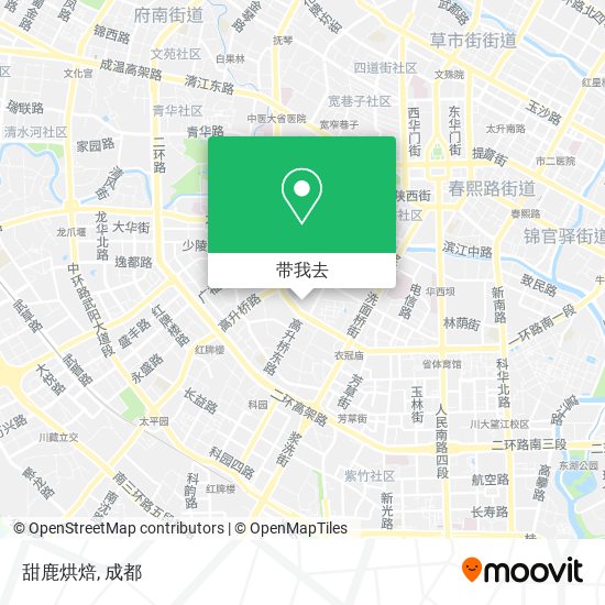 甜鹿烘焙地图