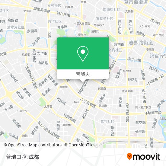 普瑞口腔地图