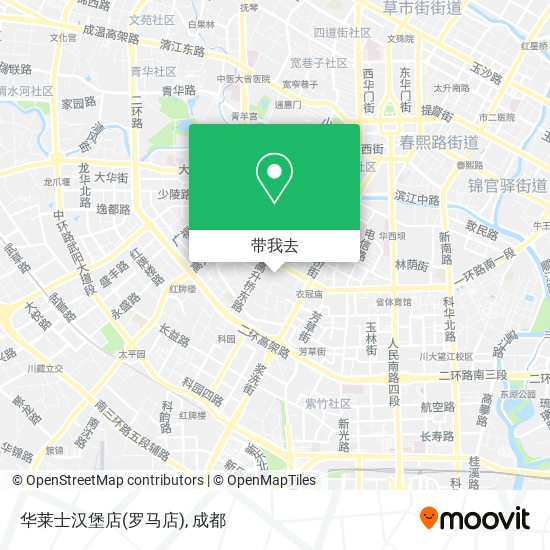 华莱士汉堡店(罗马店)地图