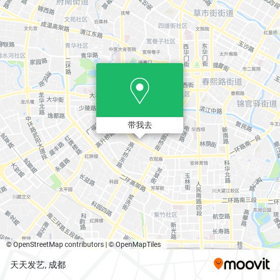 天天发艺地图
