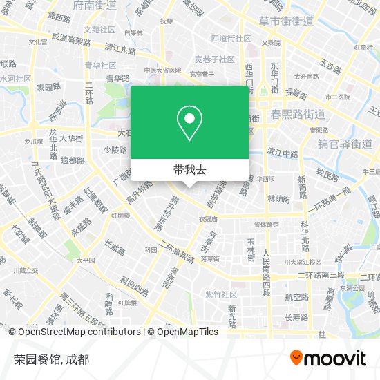 荣园餐馆地图