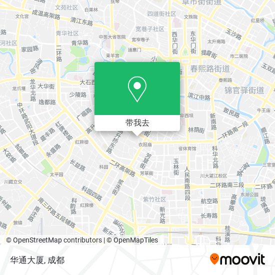 华通大厦地图