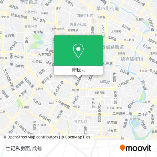 兰记私房面地图