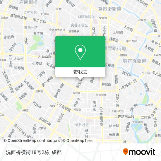 洗面桥横街18号2栋地图