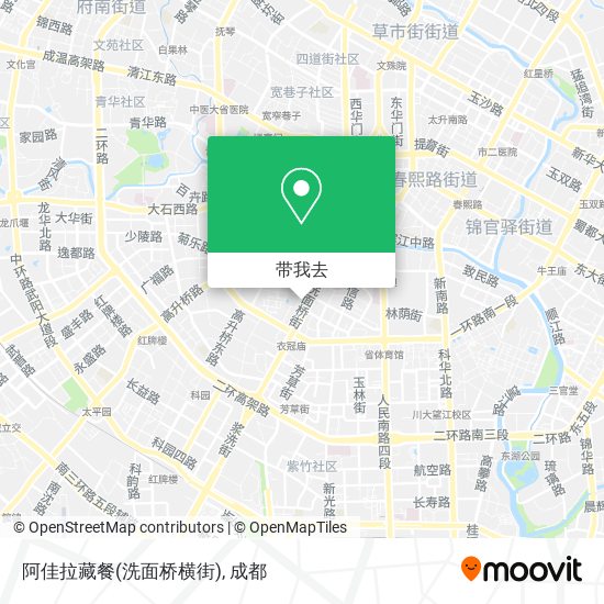 阿佳拉藏餐(洗面桥横街)地图