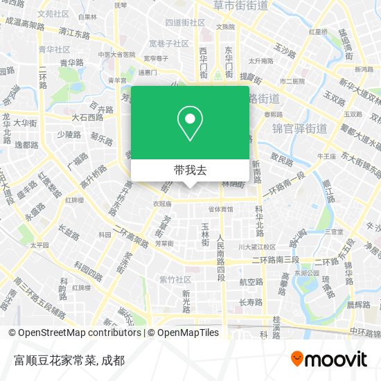 富顺豆花家常菜地图