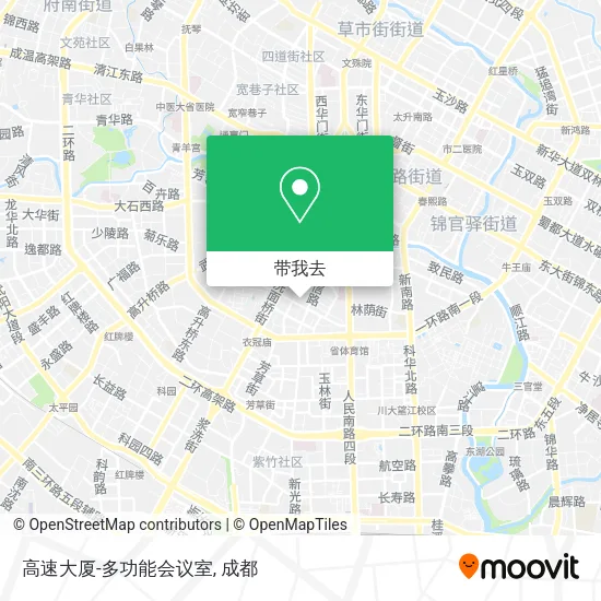高速大厦-多功能会议室地图