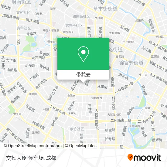 交投大厦-停车场地图