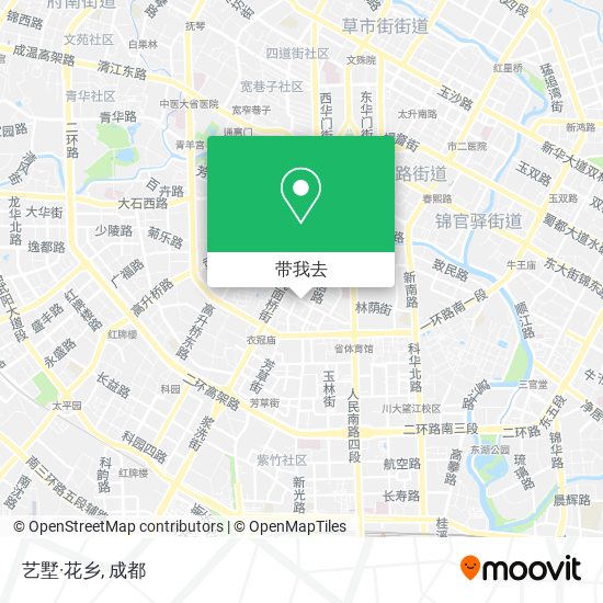 艺墅·花乡地图