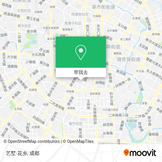 艺墅·花乡地图