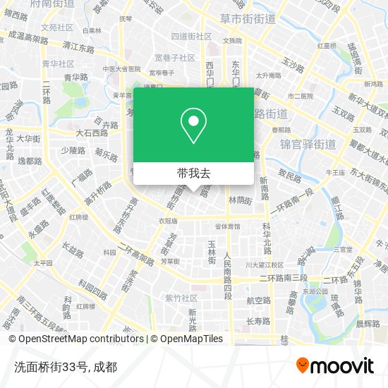 洗面桥街33号地图