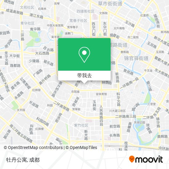 牡丹公寓地图