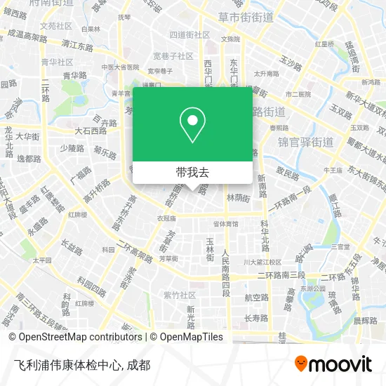 飞利浦伟康体检中心地图