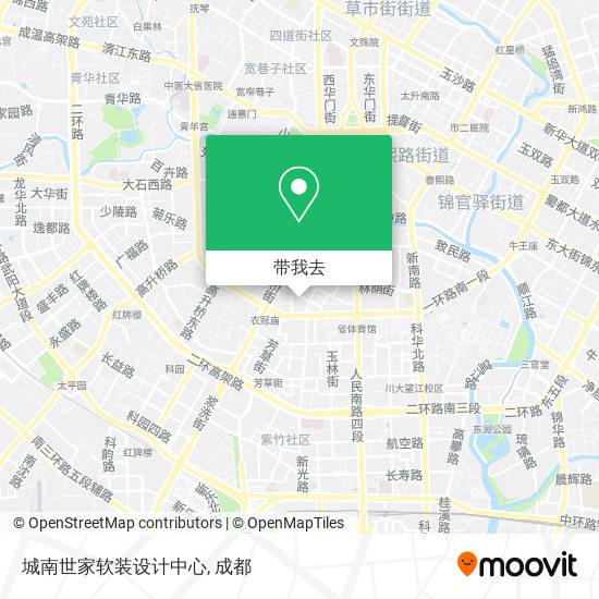 城南世家软装设计中心地图