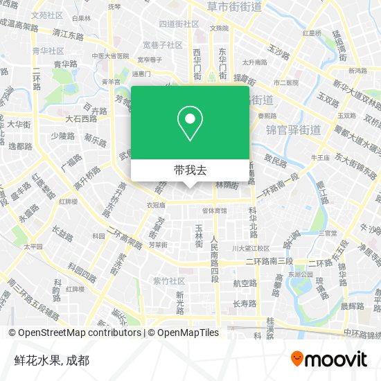 鲜花水果地图