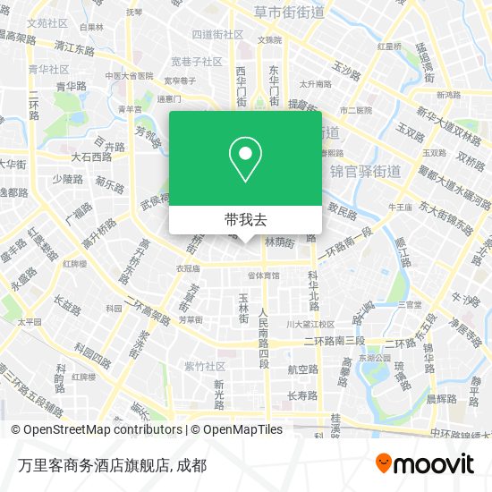 万里客商务酒店旗舰店地图