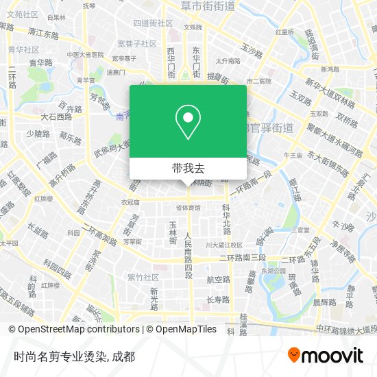 时尚名剪专业烫染地图